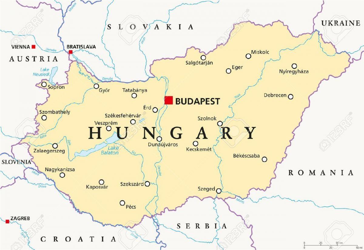 budapest Lage Weltkarte
