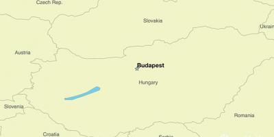 Budapest Ungarn Europa-Karte